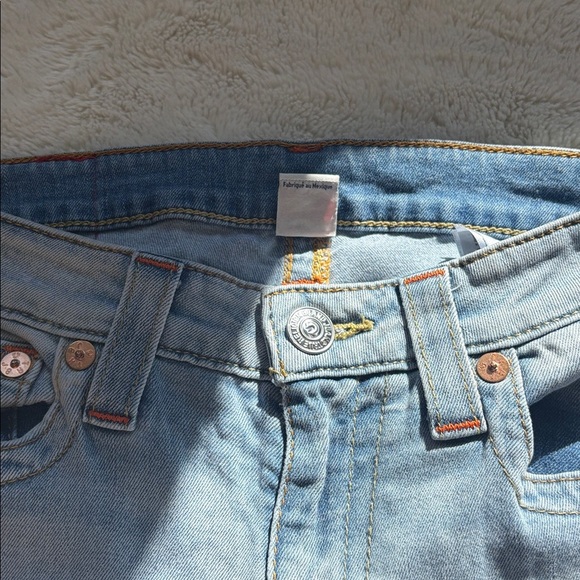 True Religion Curvy Skinny Jeans – Size 27 | Signature Horseshoe | Light Wash | - Picture 4 of 10